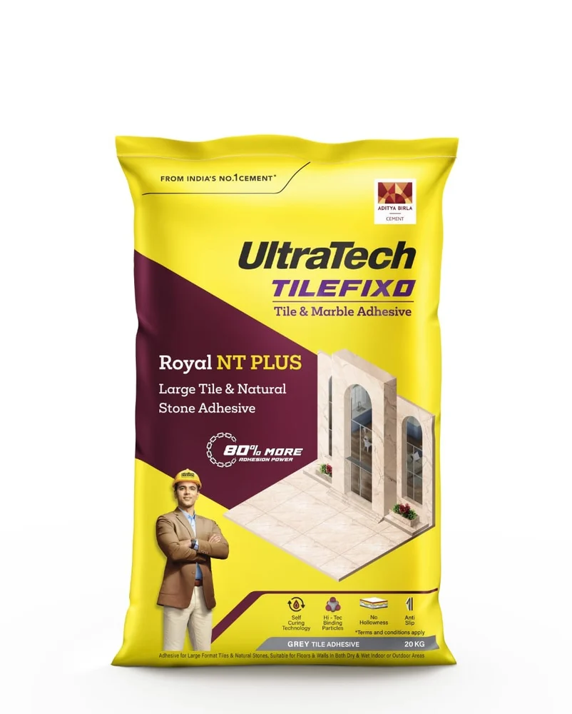 UltraTech Tilefixo Royal NT Plus — Large Format Cladding Adhesive